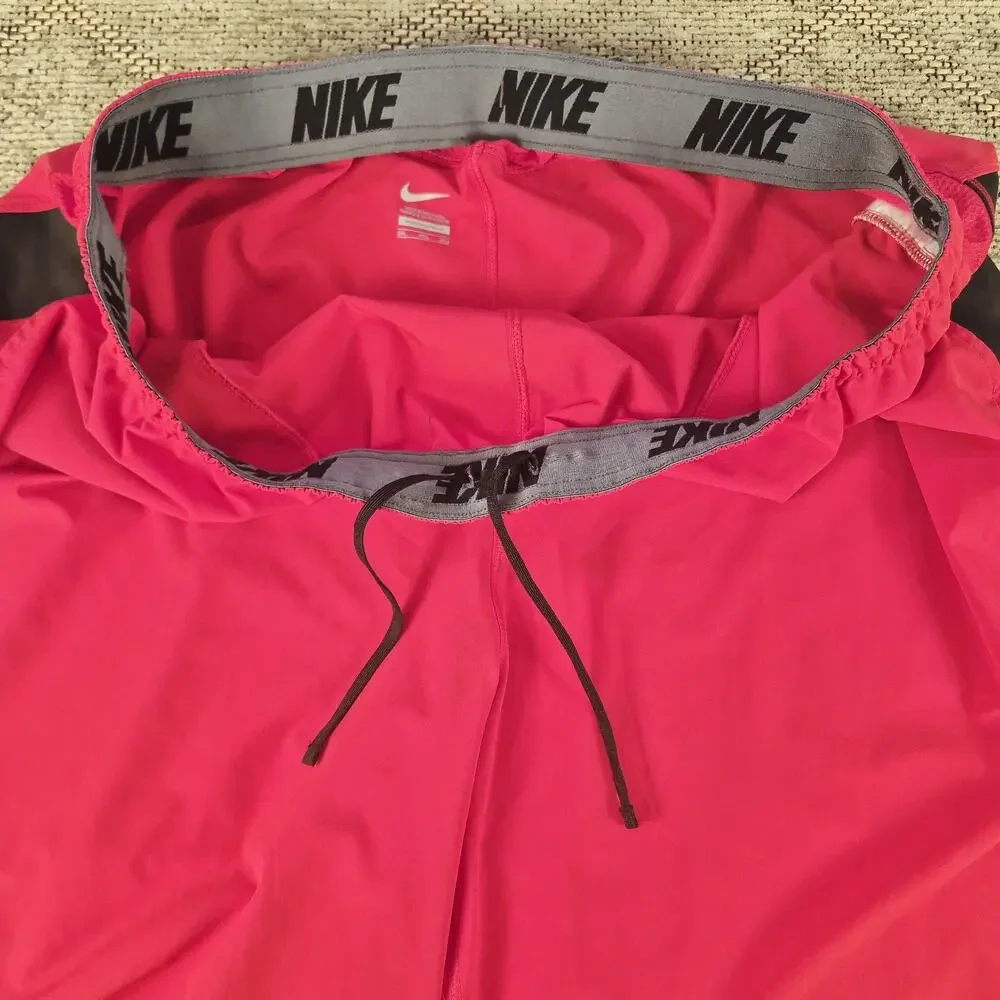 Vintage Rutgers Shorts Men’s 3XL Red Nike Swoosh Basketball Team Issued